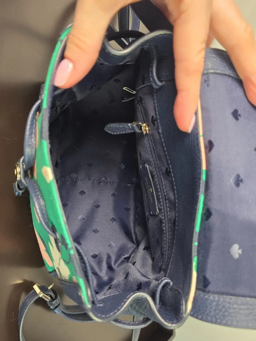 Kate Spade Leila Medium Backpack in Lily Blooms